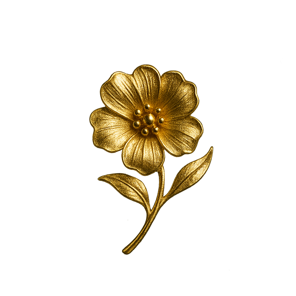 Broche Flora